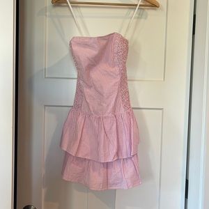 Lilly Pulitzer Pink seeesucker dress